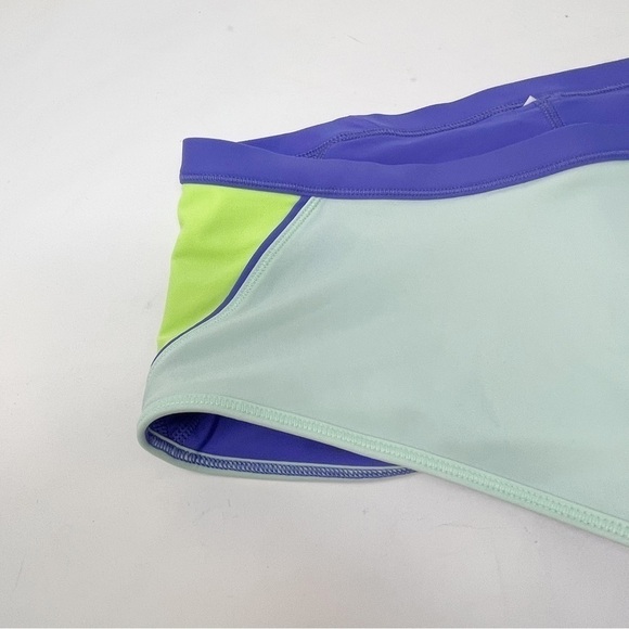 IVIVVA Girl’s Lot of 2 Reversible Swim Bottom and Shorts Multi Black Green Sz 14 - Picture 11 of 15